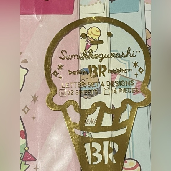 Sumikko Gurashi Baskin Robbin’s Letter Set - Picture 2 of 6